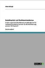 Sozialkapital Und Rechtsextremismus af Adam Balogh