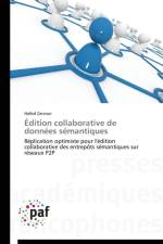 Edition Collaborative de Donnees Semantiques af Zarzour-H