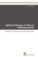 Optimal Design of Planar Metamaterials af Fallahi Arya