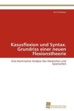 Kasusflexion und Syntax. Grundriss einer neuen Flexionstheorie af Rudinger Kurt