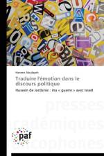 Traduire l'Emotion Dans Le Discours Politique af Abudayeh-H