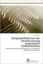 Templateffekte bei der Strukturierung organischer Halbleiterfilme af Jan Goetzen