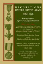 Decorations United States Army, 1862-1926 af War Dept Office of Adj General