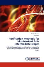 Purification Methods for Montelukast & Its Intermediate Stages af Anshu Agarwal