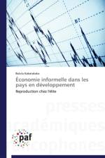 Economie Informelle Dans Les Pays En Developpement af Kabatakaka-B