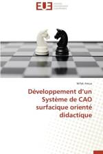 D veloppement D Un Syst me de Cao Surfacique Orient Didactique af Aroua-W