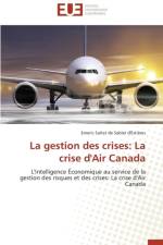 La Gestion Des Crises af de Sablet d'Estieres-E