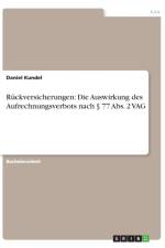 Ruckversicherungen af Daniel Kundel