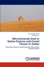 Microminerals Level in Native Pasture and Camel Tissues in Sudan af Ayman Balla Mustafa