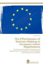Effectiveness of Decision-Making in European Union Negotiations af Arzu Hatakoy