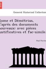 Rome Et de Me Trius, D'Apre S Des Documents Nouveaux af Paul Pierling