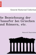 Bezeichnung der Flussufer bei Griechen und Römern, etc. af Heinrich Stuerenburg