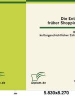 Die Entstehung fruher Shoppingkultur af Bettina Schwabl