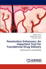 Penetration Enhancers af Patel Hardik K