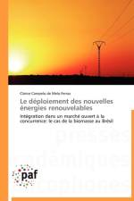 Le Deploiement Des Nouvelles Energies Renouvelables af de Melo Ferraz-C