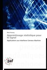 Apprentissage Statistique Pour Le Signal af Flamary-R