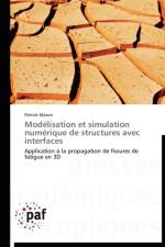 Modelisation Et Simulation Numerique de Structures Avec Interfaces af Massin-P