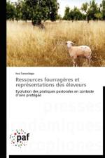 Ressources Fourrageres Et Representations Des Eleveurs af Sawadogo-I