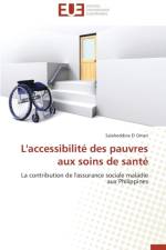 L'Accessibilit Des Pauvres Aux Soins de Sant af El Omari-S