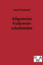 Allgemeine Volkswirtschaftslehre af Josef Gruntzel