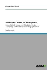 Antonovskys Modell Der Salutogenese. Gesundheitsforderung Von Mitarbeitern in Der Altenpflege Am Praxisbeispiel Der Biographiearbeit af Beate Schl Ter-Rickert