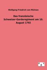Das franzoesische Schweizer-Garderegiment am 10. August 1792 af Wolfgang Friedrich Von Mulinen