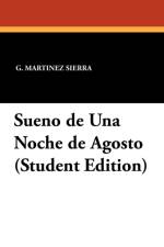 Sueno de Una Noche de Agosto (Student Edition) af G Martinez Sierra