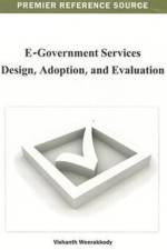 E-Government Services Design, Adoption, and Evaluation