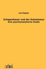 Schopenhauer und der Animismus af Leo Kaplan