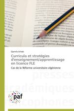 Curricula Et Strategies d'Enseignement/Apprentissage En Licence Fle af Achab-D