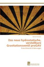 neue hydrostatische, verstellbare Gravitationsventil proGAV af Hannah Glocker