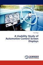 Usability Study of Automotive Control Screen Displays af Page Tom