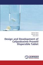 Design and Development of Cefpodoxime Proxetil Dispersible Tablet af Kanu Patel