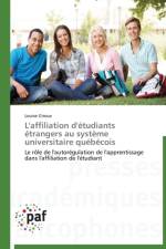 L'Affiliation d'Etudiants Etrangers Au Systeme Universitaire Quebecois af Giroux-L