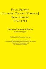 Final Report af Virginia Genealogical Society