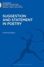 Suggestion and Statement in Poetry af Krishna Rayan