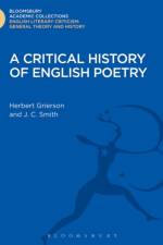 A Critical History of English Poetry af Herbert Grierson