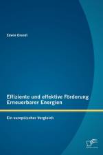 Effiziente und effektive Foerderung Erneuerbarer Energien af Edwin Orendi