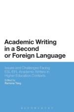 Academic Writing in a Second or Foreign Language