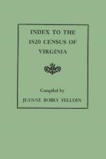 Index to the 1820 Census of Virginia af Jeanne Robey Felldin
