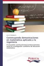 Construyendo demostraciones en matematica aplicada a la ingenieria af Gimenez a Luis a