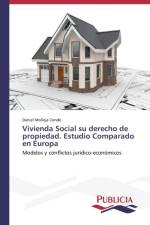 Vivienda Social su derecho de propiedad. Estudio Comparado en Europa af Molleja Conde Daniel