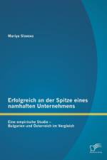 Erfolgreich an der Spitze eines namhaften Unternehmens af Mariya Slavova
