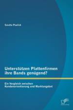 Unterstutzen Plattenfirmen ihre Bands genugend? Ein Vergleich zwischen Kundenorientierung und Marktangebot af Sascha Paulick