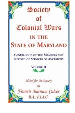 Society of Colonial Wars in the State of Maryland af Frances Barnum Culver