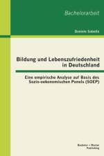 Bildung und Lebenszufriedenheit in Deutschland af Daniele Sabella