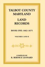 Talbot County, Maryland Land Records af Bernice Leonard
