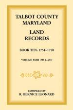 Talbot County, Maryland Land Records af Bernice Leonard