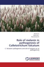 Role of Melanin in Pathogenesis of Colletotrichum Falcatum af B Parameswari
