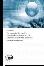 Ontologie de Multi-Representation Pour La Specification Des Besoins af Mtibaa-A